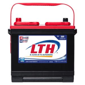 Foto de frente de la bateria L-26R-500